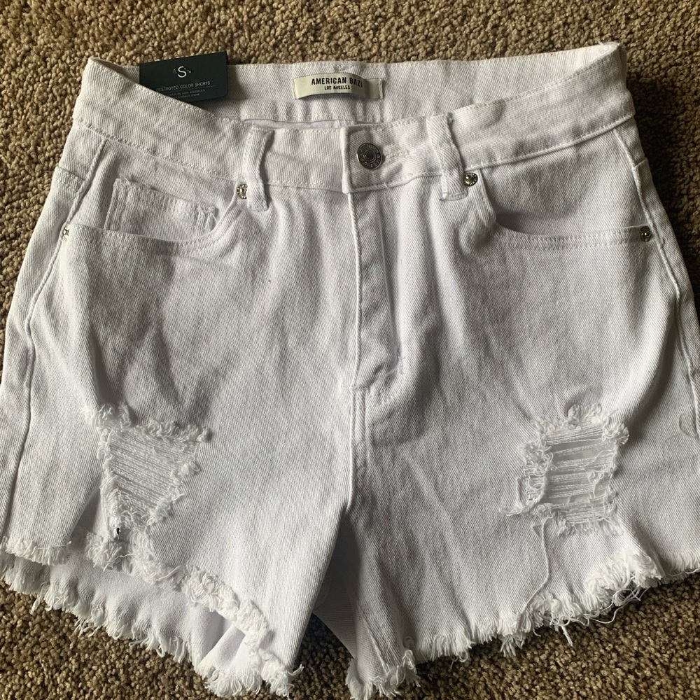 Ripped shorts